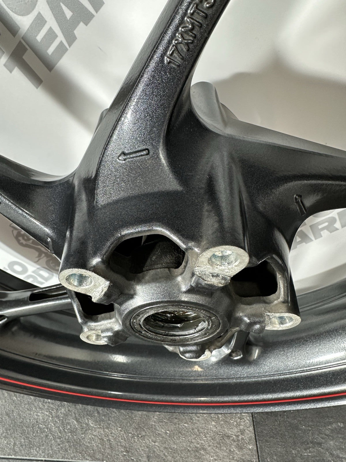 Triumph Street Triple 675 R 2015 Front Wheel Rim 16470m 2013-2021 765 RS OEM