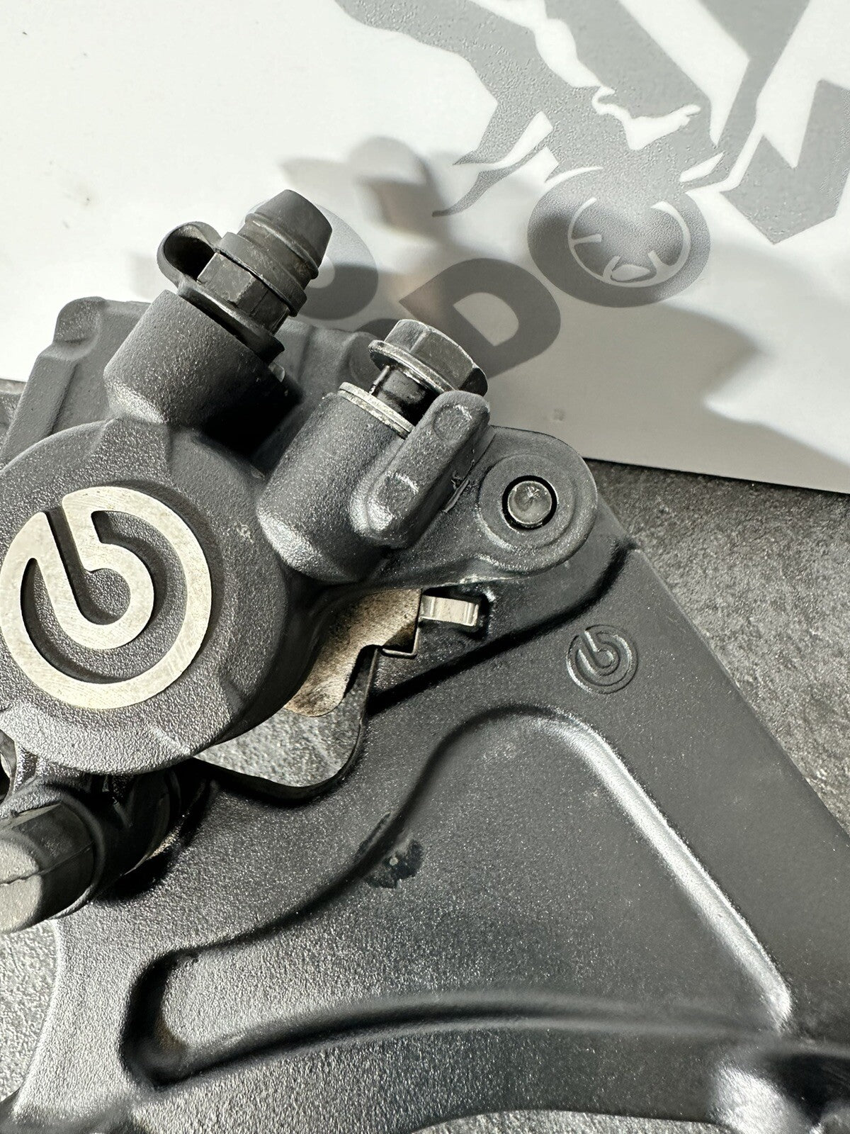 Triumph Street Triple 765 RS 2017 BREMBO Rear Brake Caliper 10580m 2018-2021 OEM