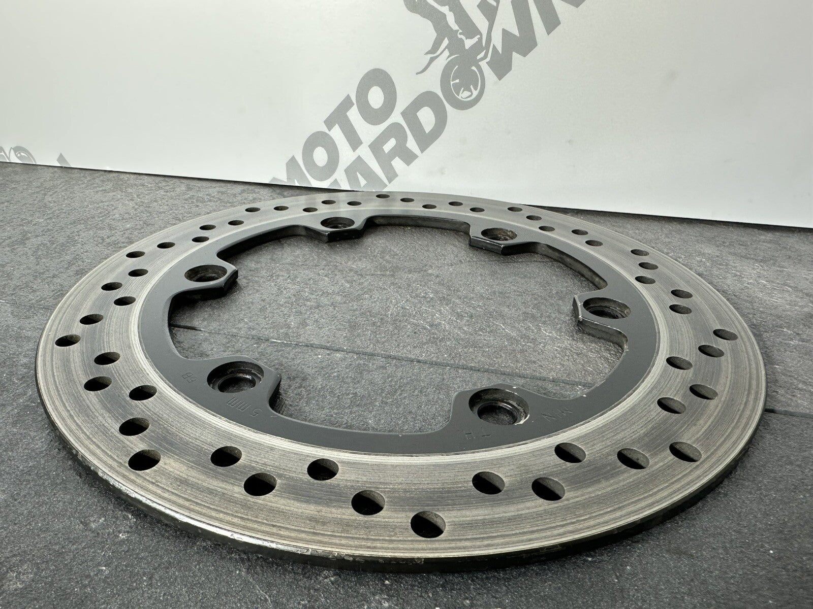 Suzuki GSXR 1300 2016 HAYABUSA Rear Brake Disc Rotor 18408 Miles OEM GEN 2