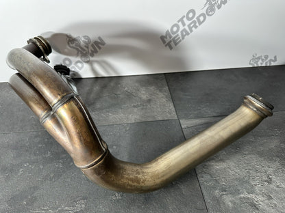 KTM 790 Duke 2020 Exhaust Downpipes Manifold Lambda 3766 Miles 2018 2019 OEM