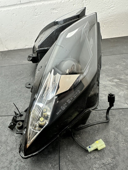Kawasaki ZX6R 636 ABS 2016 Headlight Cluster Lights 8655 Miles 2013-2015 OEM