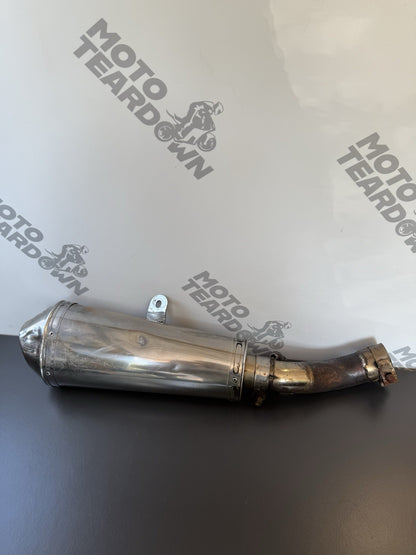 Triumph Street Triple 675R Scorpion Exhaust End Can 2010 Scorpion Exhaust Can