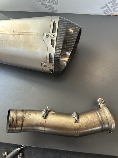 KTM 790 Mivv Exhaust KTM 790 Duke MIVV Ezhaust End Can OEM 2018-2021 MIVV