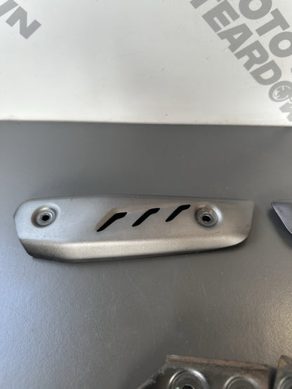 Triumph Street Triple 765RS 765R S Radiator End Plates Brackets 2017-2019 *GREY*