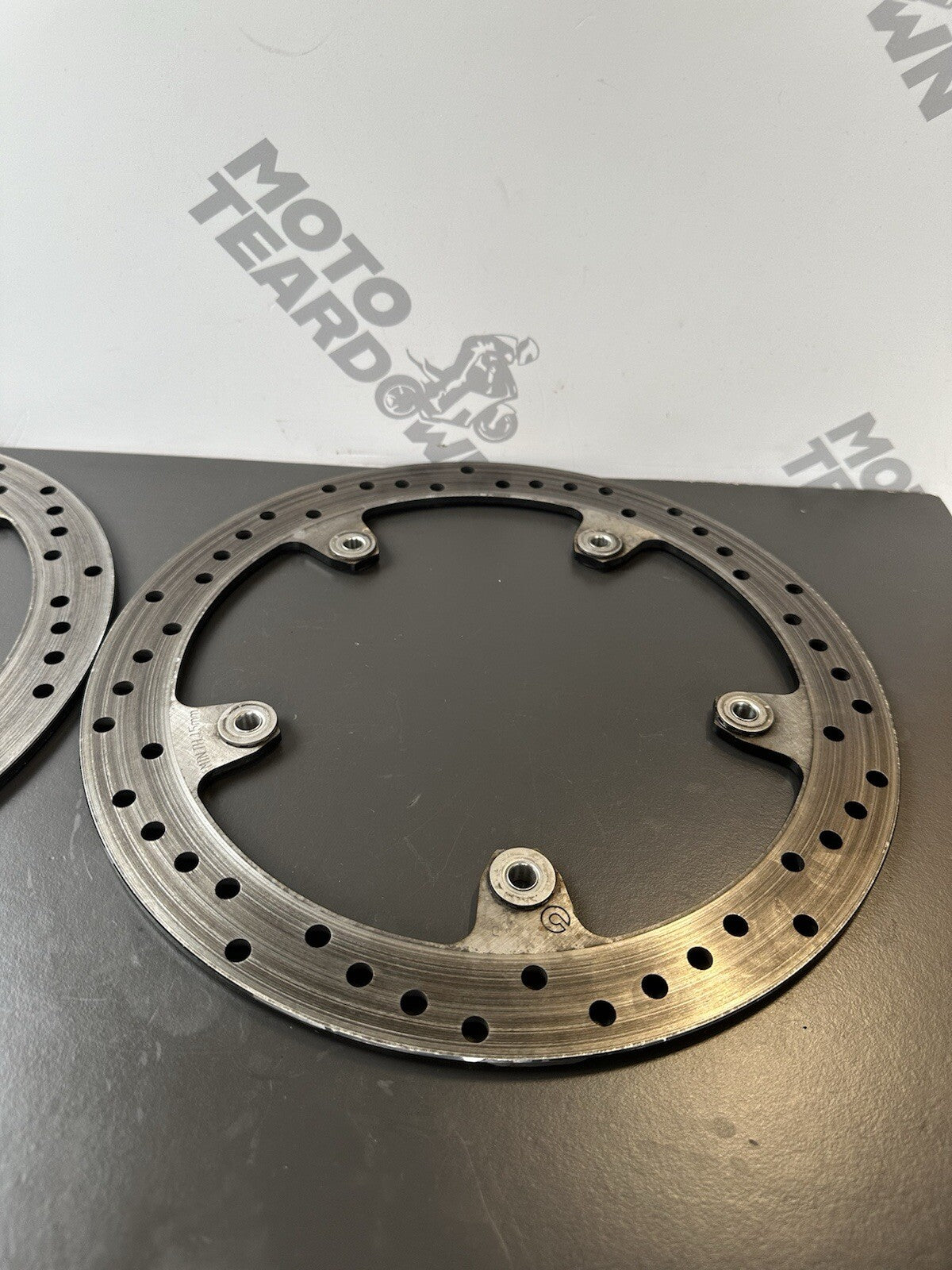 BMW S1000R Brembo FRONT BRAKE DISCS PAIR Brembo Brake Discs OEM BREMBO DISCS