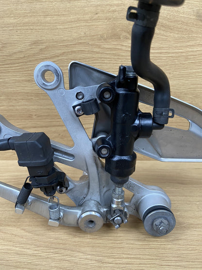 Triumph Street Triple 765RS Right Rearset Footrest Rear Right Assembly 2017-2019