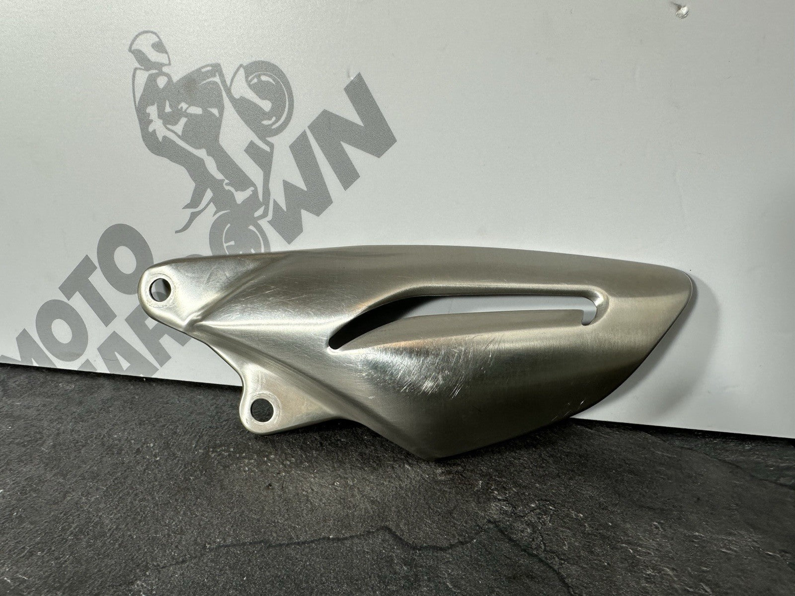 Triumph Street Triple 675 R 2015 Left Heel Plate 2013-2016 16470 Miles OEM