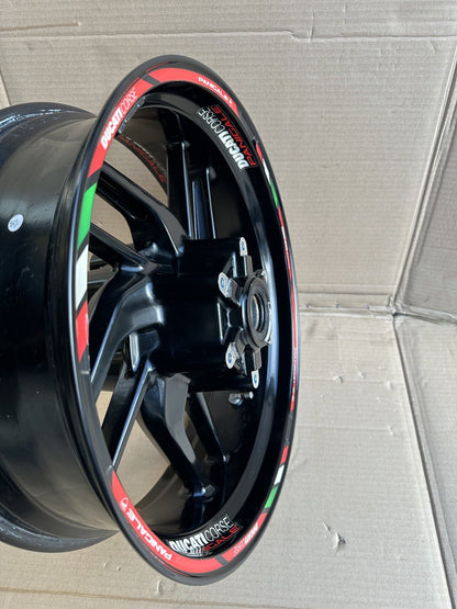 Ducati 959 Panigale rear wheel black Rear Wheel 959 Rear Wheel READ DESCRIPTION