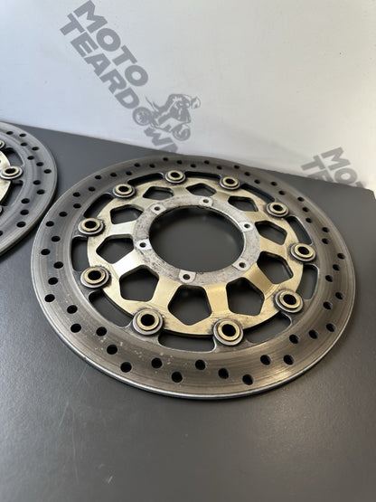Honda CBR1000RR Pair of Front Yutaka Brake Discs 2004 2005 RR4 RR5 Front Discs