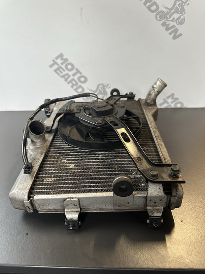 Yamaha MT-07 ABS 2014-2018 Radiator Yamaha MT07 Radiator And Fan SLIGHTLY BENT
