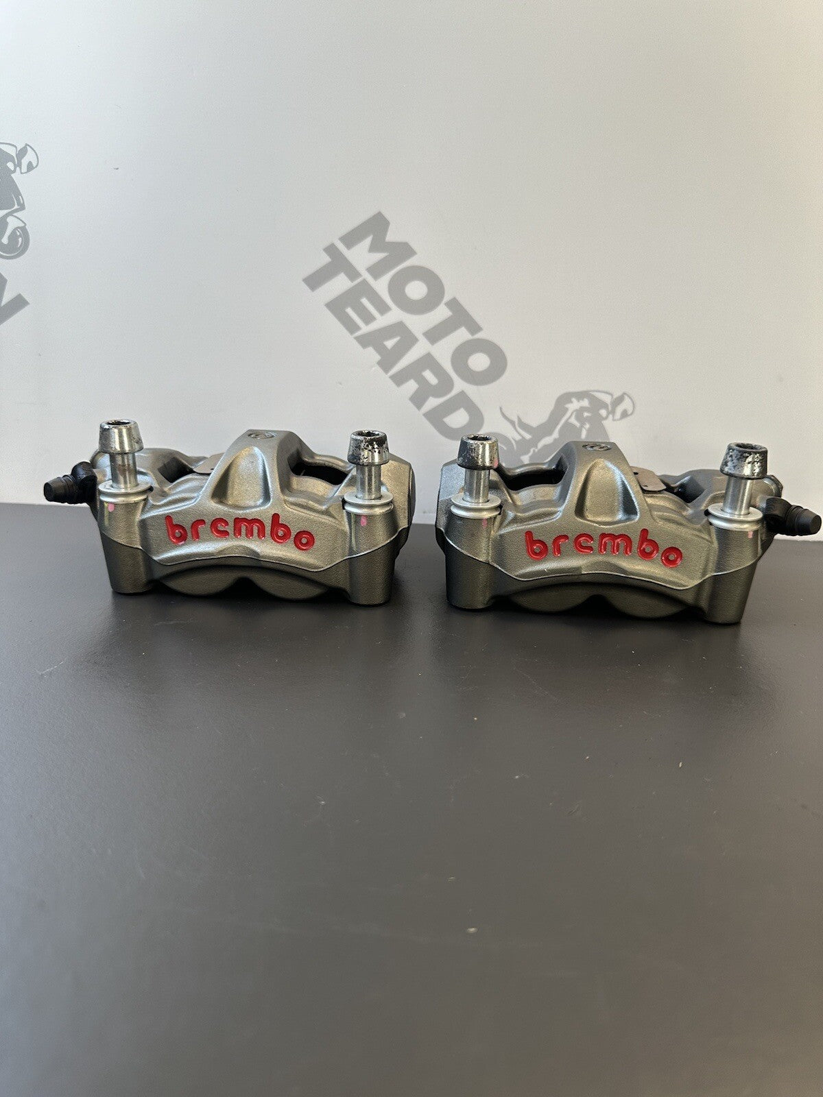 Aprilia Tuono V4 Factory BREMBO FRONT BRAKE CALIPERS Brembo M50 100mm Brembo