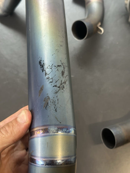 Motorcycle Exhaust Front Header Pipe Slip On Modified For ADV Duke 790