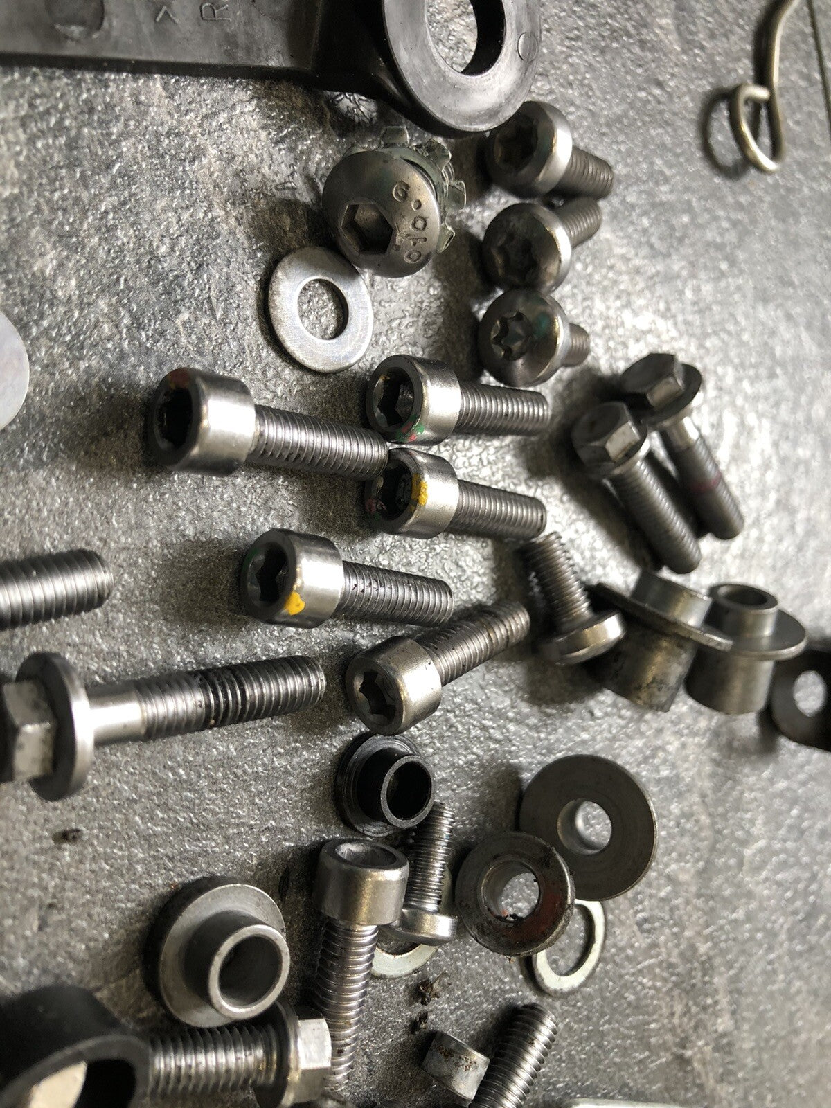 Triumph Street Triple RS 765 Nuts Bolts Job Lot Spares 2017 Only 5159 Miles OEM