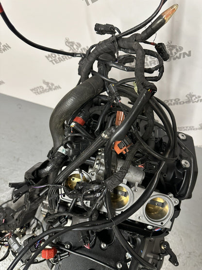 Triumph TIGER 900 GT PRO 2022 Engine Loom & Throttle Bodies 6337 Mile 2020-2023