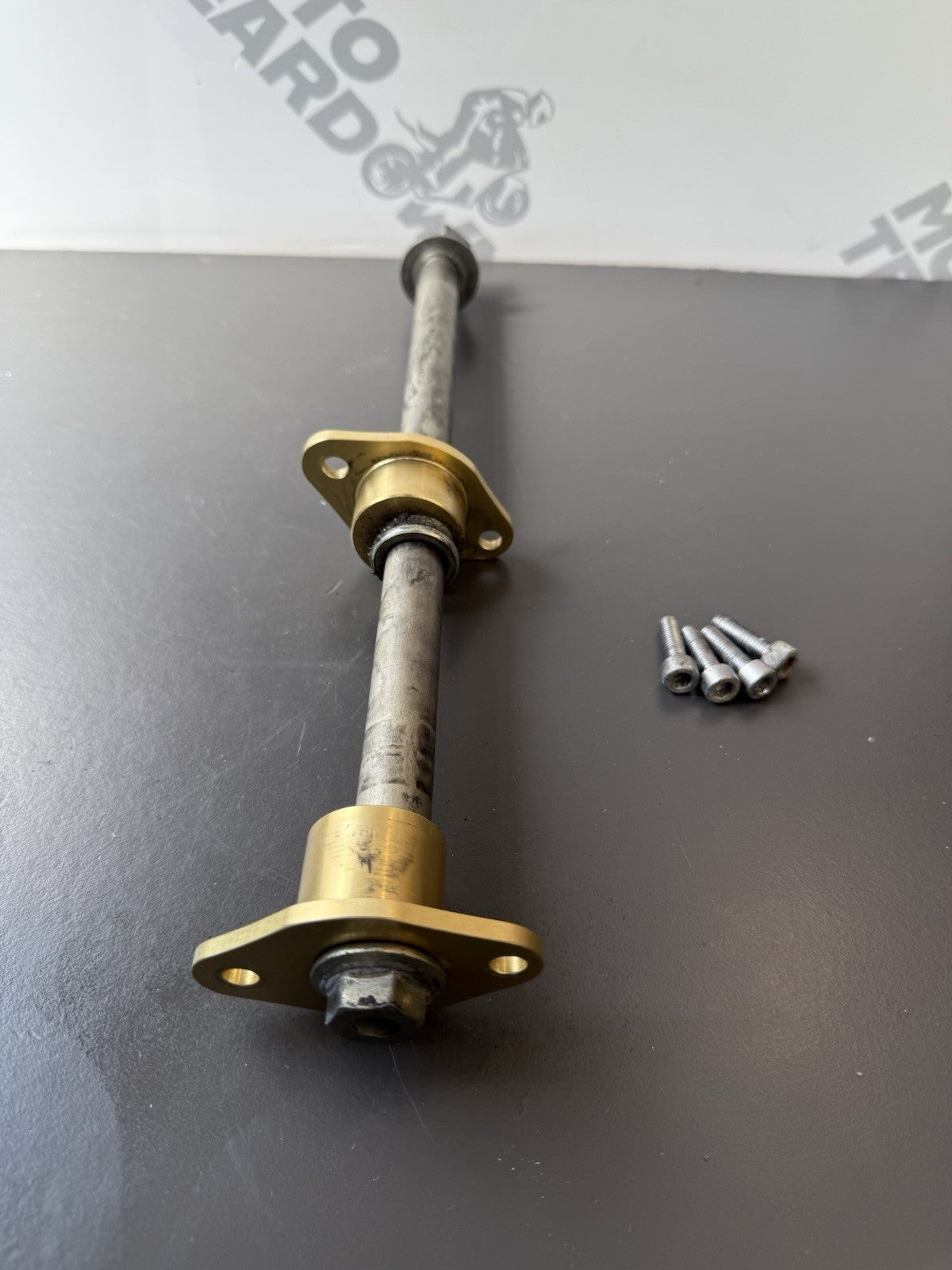 TRIUMPH STREET TRIPLE 675R SWINGARM SPINDLE  YEAR 2010 675R SWINGARM Spindle OEM
