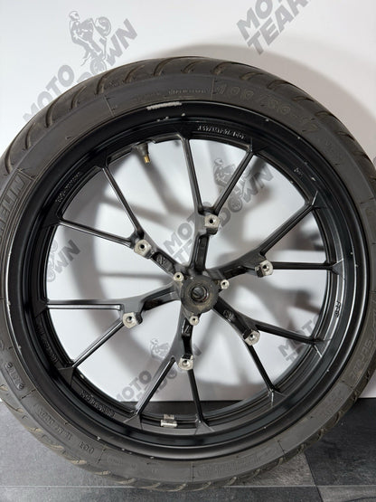 Yamaha YZF R125 R 125 2014 Front Rear Wheels Pair & Tyres 26983 Miles 2008-2018