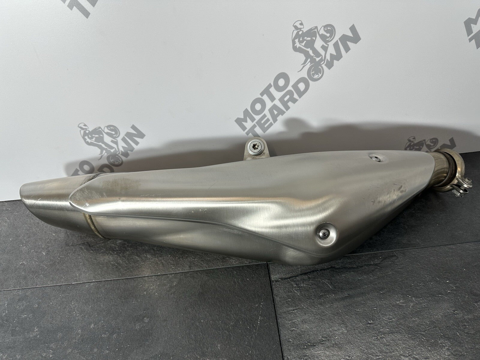 KTM 790 Duke 2020 Exhaust End Can Muffler Silencer 3766 Miles 2018 2019 OEM