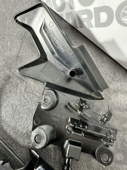Triumph Street Triple 765 RS 2017 Frame Infill Inserts 10580 Miles 2018-2024 OEM