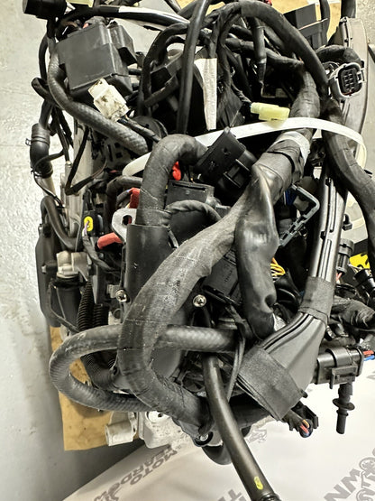 Aprilia Tuono V4 1100 Factory 2021 Engine Wiring Loom Throttle Bodies 6606 Miles