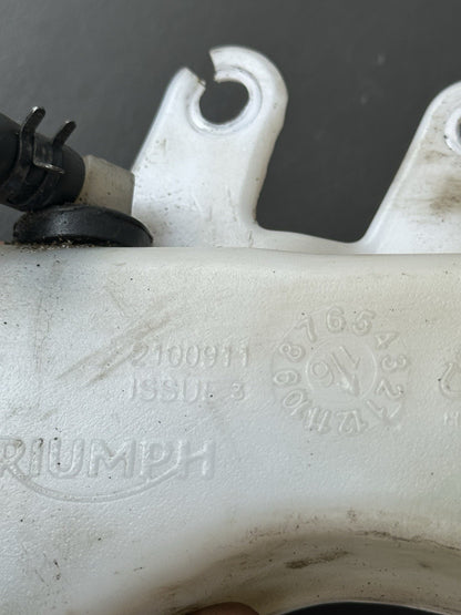 Triumph Street Triple 765RS R Coolant Water Tank Reservoir Overflow Bottle 2017-