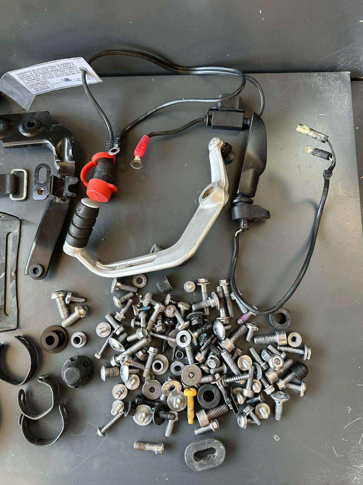 Triumph Street Triple 765RS Bolts Various Job Lot Mixed Nuts Bolts Brackets 2017