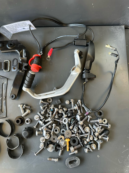 Triumph Street Triple 765RS Bolts Various Job Lot Mixed Nuts Bolts Brackets 2017