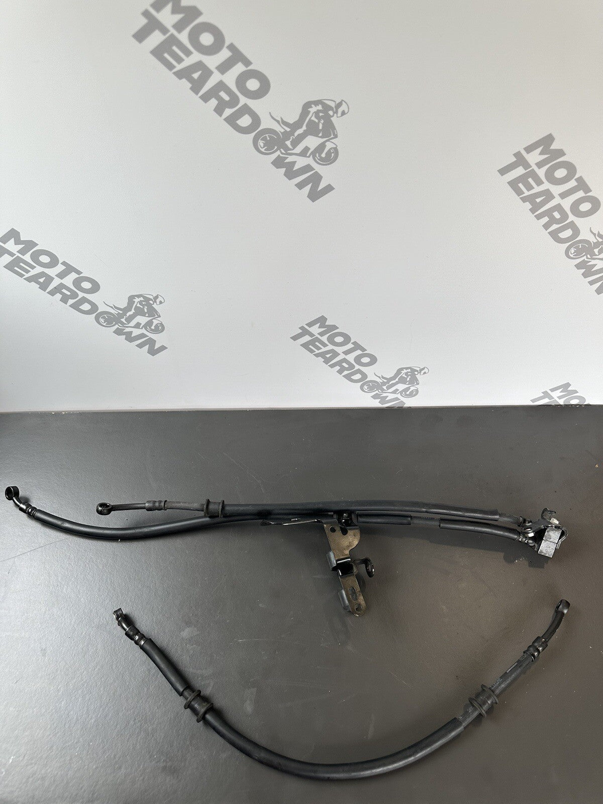 Yamaha MT09 Front Brake Hoses MT-09 Front Brake Hoses ABS HOSES 2017-2020 OEM