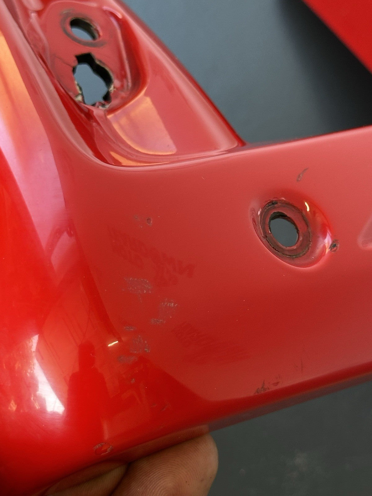 Triumph Street Triple 675 Left Hand Radiator Trim Cowl Panel T2100563 2007-2011