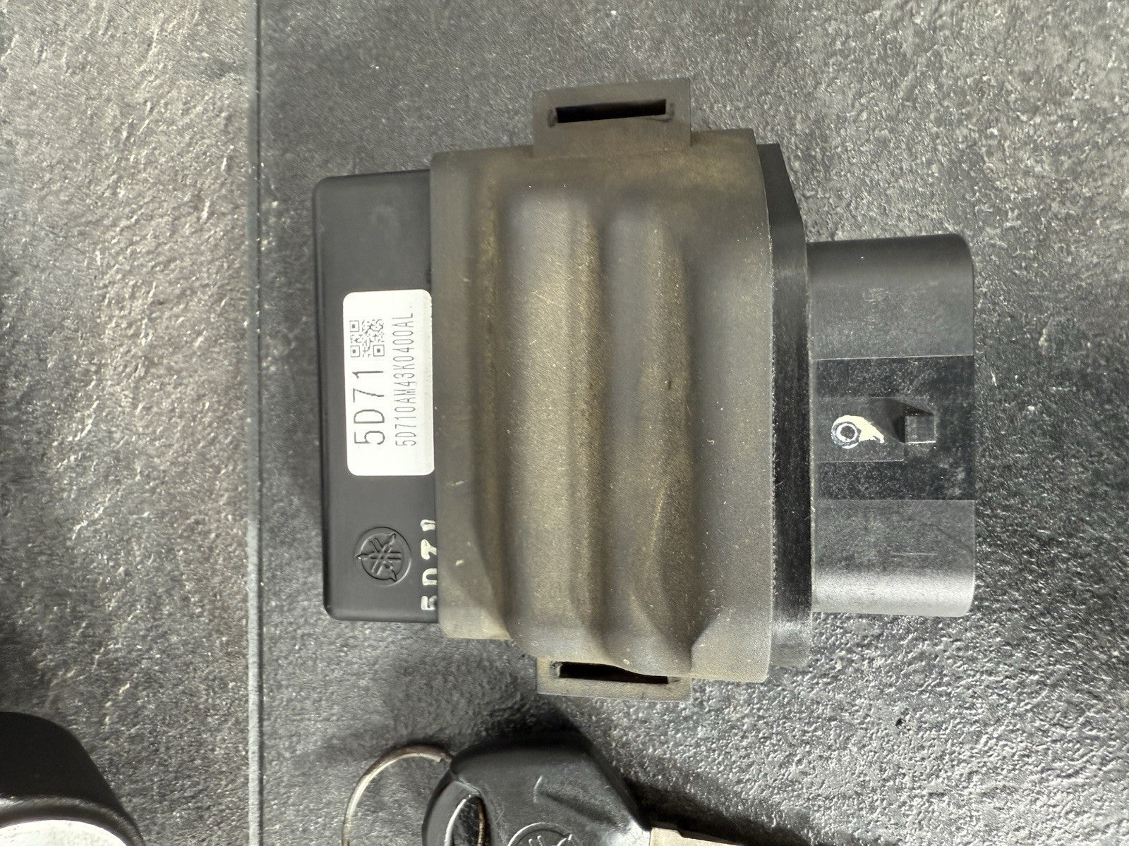 Yamaha YZF R125 R 125 2014 Lockset Ignition ECU Key Yoke 26983 Miles 2008-2018