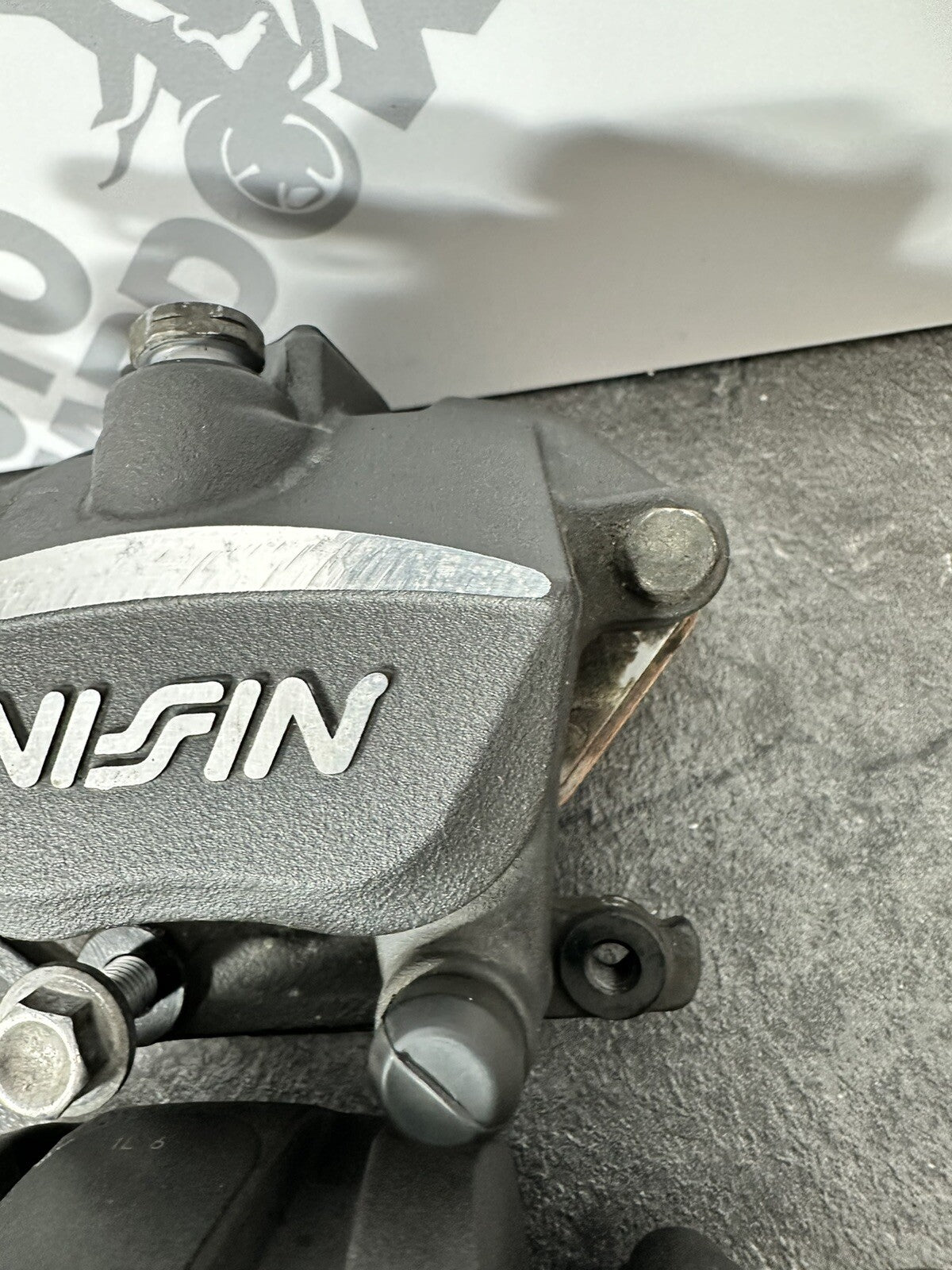 Triumph Trident 660 2022 NISSIN Front Brake Calipers 2962 Miles 2021-2024 OEM