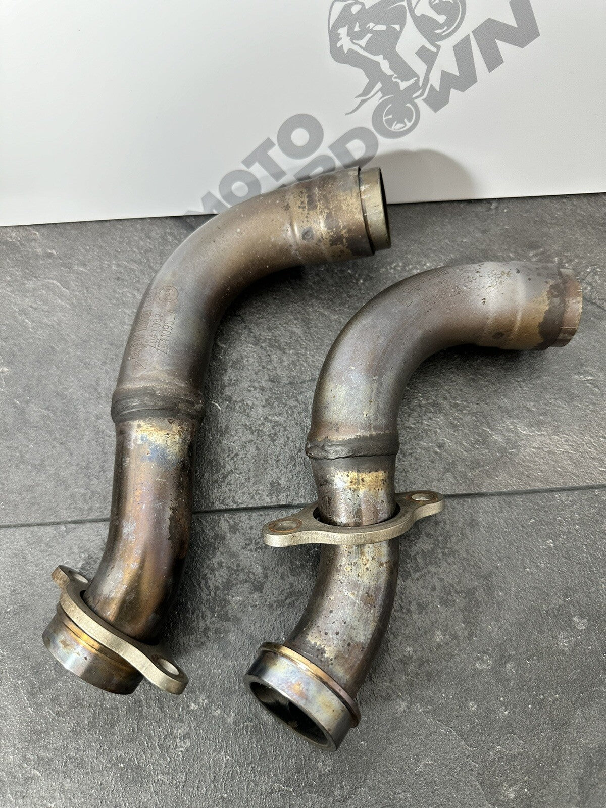Aprilia Tuono V4 1100 2021 Rear Exhaust Downpipe Link 6606 Miles 2022-2024 OEM