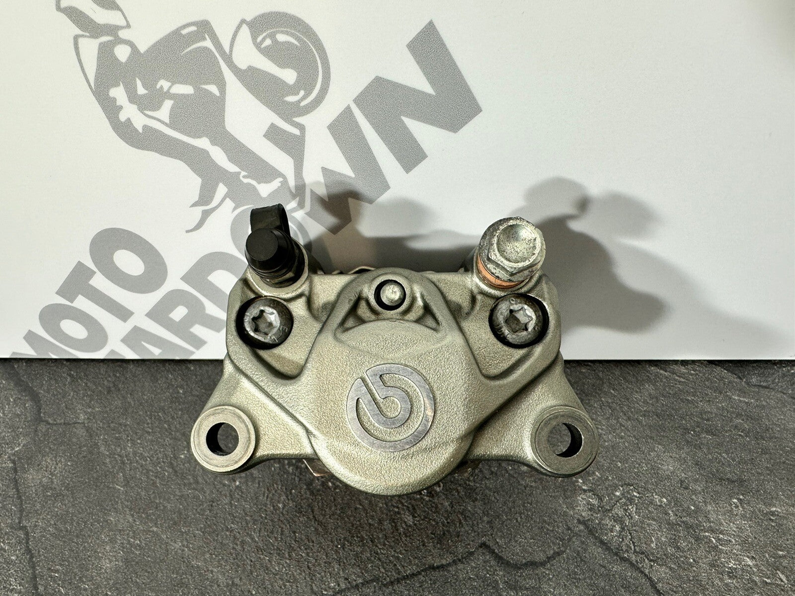 Aprilia Tuono V4 1100 2021 Rear BREMBO Brake Caliper 6606 Miles 2022-2024 OEM