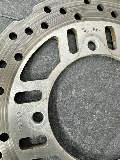 Kawasaki Z800 2016 Rear Brake Disc Rotor 12691 Miles 2013-2018 OEM Z 800
