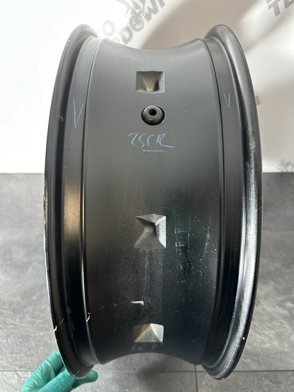 Yamaha R7 690 2024 Rear Wheel Rim Black Only 1784 Miles 2022 2023 OEM MT07