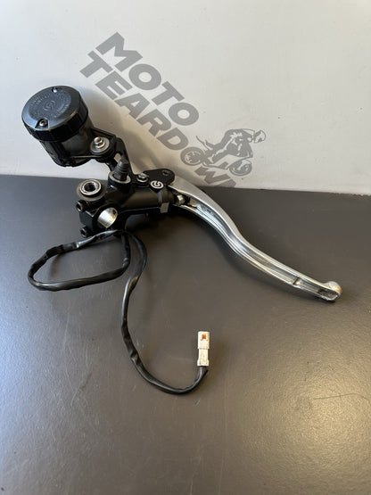 Triumph Street Triple 765R BREMBO Front Brake Mastercylinder 18,498 Miles Brembo