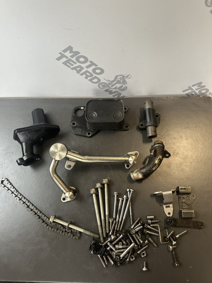 TRIUMPH STREET TRIPLE 765 RS 2017 Engine Bolts Engine Parts Job Lot 27,946 Miles