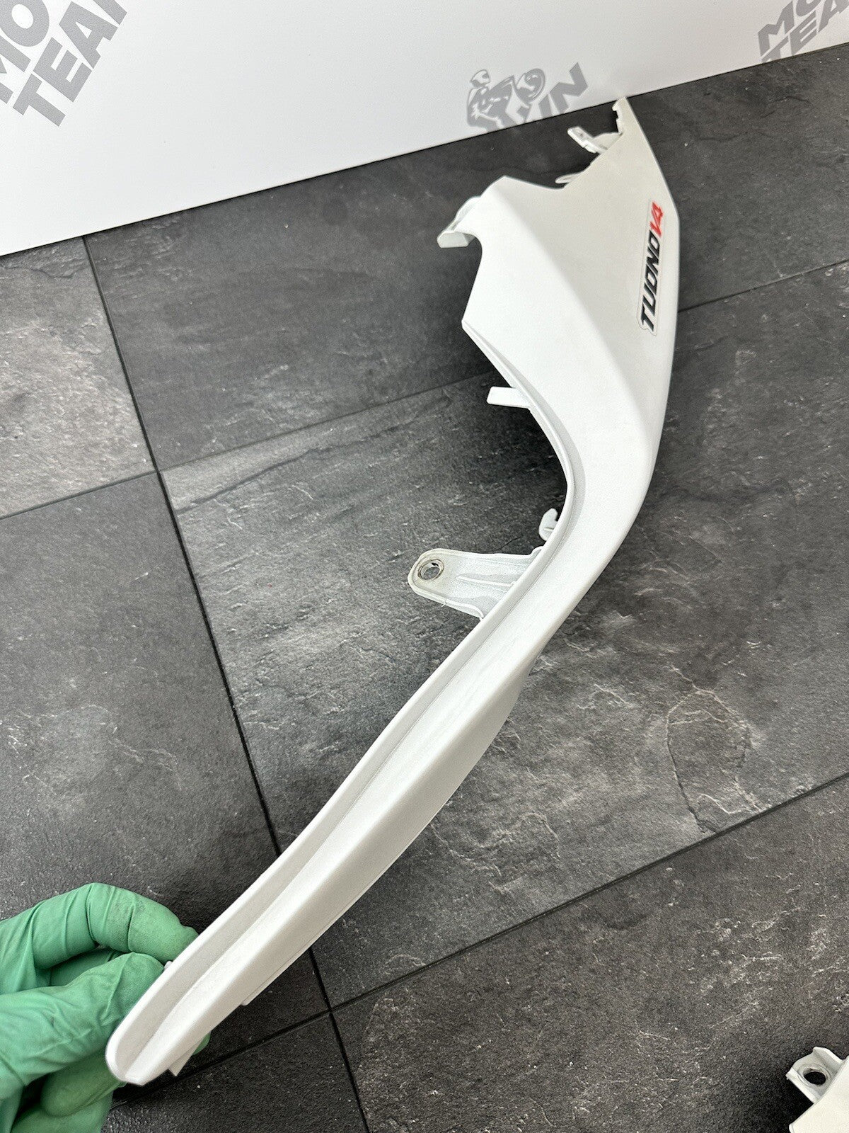 Aprilia Tuono V4 1100 2021 Left Seat Side Fairing Cowling 6606 Miles 2022-2024