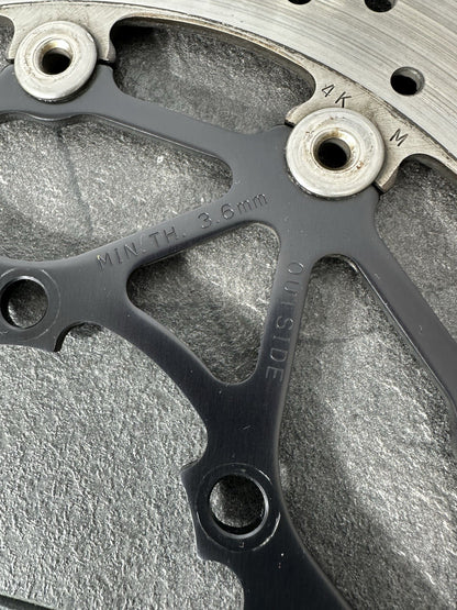 Triumph Street Triple 675 R 2015 BREMBO Front Brake Discs 2013-2016 16470 Miles