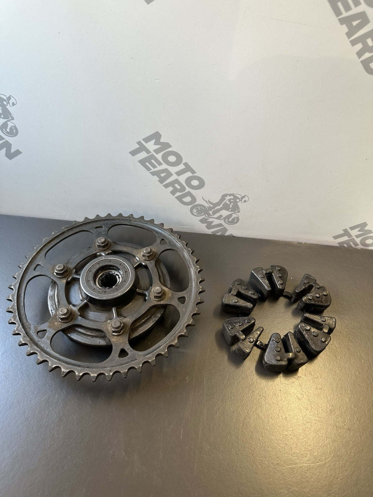 Triumph Street Triple 765R 765RS rear sprocket carrier And Cush Drives OEM 2017-