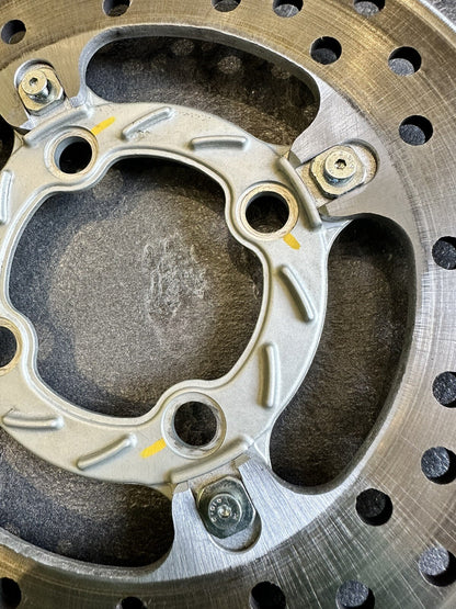 MV AGUSTA Dragster 800 RR LH44 2017 Rear Brake Disc Rotor Carrier Only 274 Miles