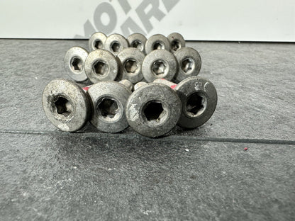 Kawasaki Z800 ABS 2016 Front Rear Brake Disc Bolts 12691 Miles 2013-2018 OEM
