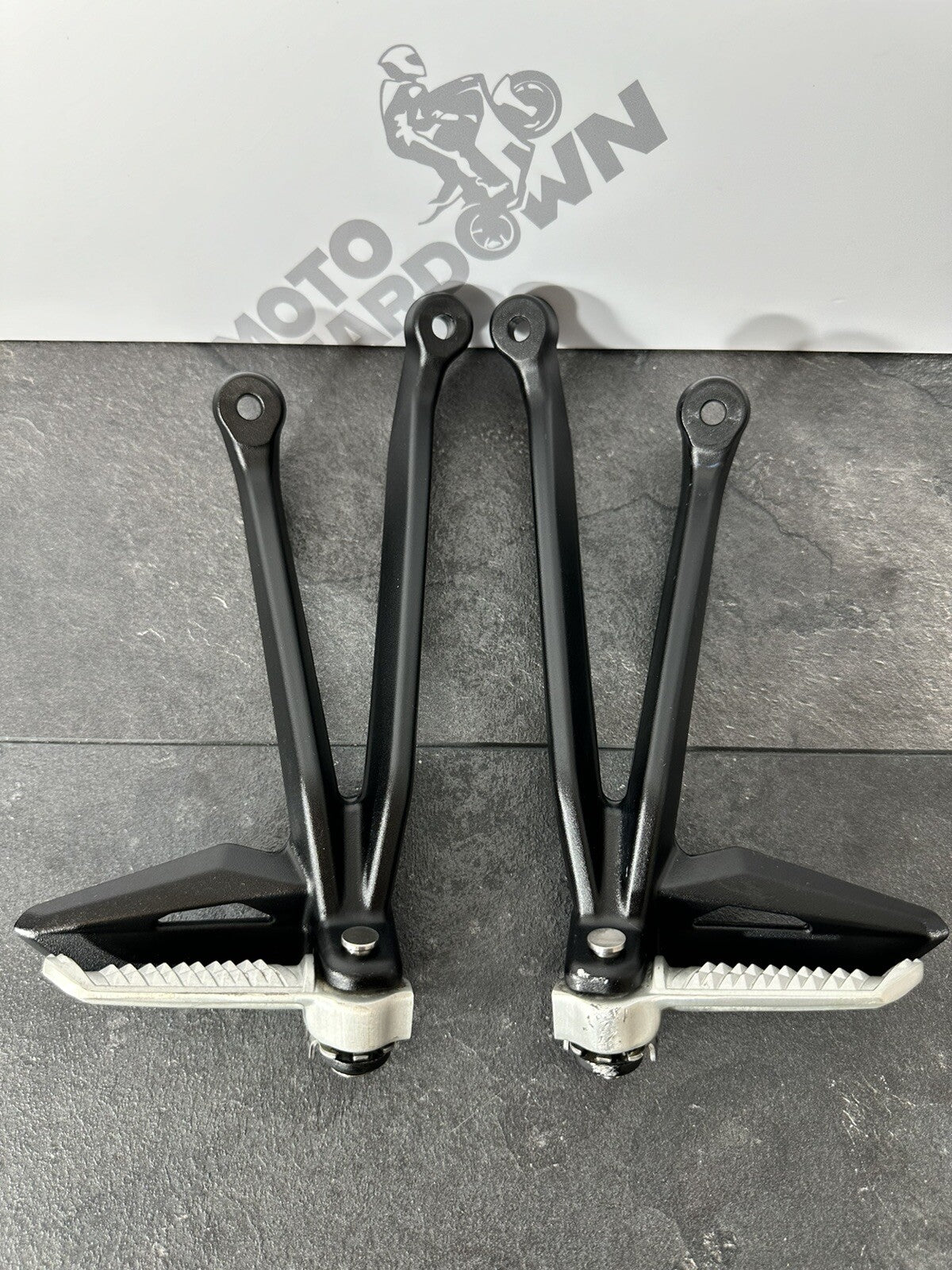 Triumph Street Triple 765 RS 2022 Pillion Footrests Footpegs 2751 Mile 2020 2021