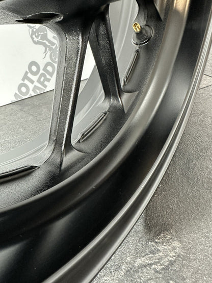 Yamaha R7 690 2024 Rear Wheel Rim Black Only 1784 Miles 2022 2023 OEM MT07