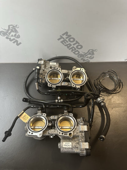 APRILIA TUONO V4 1100 FACTORY Throttle Bodies - 8573046 2017-2020 Front And Rear