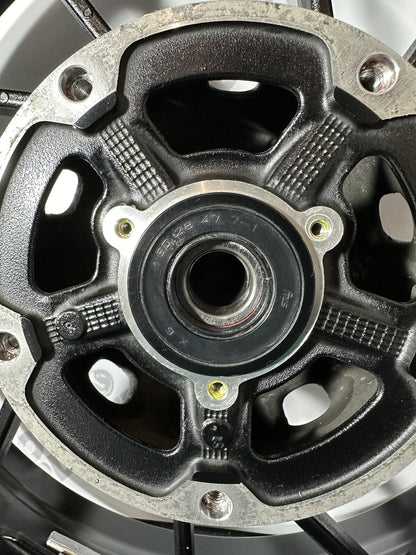 Yamaha R7 690 2024 Rear Wheel Rim Black Only 1784 Miles 2022 2023 OEM MT07