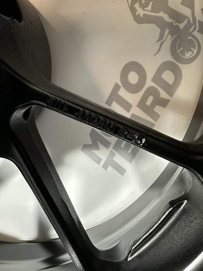 Yamaha R7 690 2024 Rear Wheel Rim Black Only 1784 Miles 2022 2023 OEM MT07