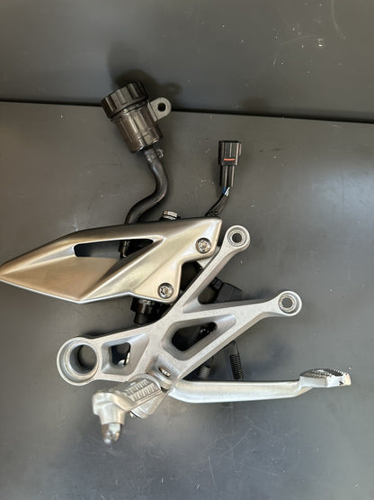 Triumph Street Triple 765 RS Right Rearset Footrest Rear Right Assembly 2017-19