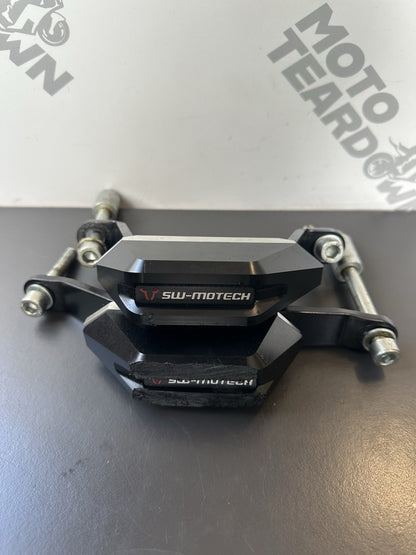 Triumph STREET TRIPLE 675 2007-2011 SW Motech Frame Sliders SW MOTECH GUARDS