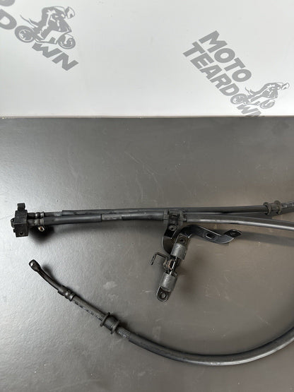 Yamaha MT09 Front Brake Hoses MT-09 Front Brake Hoses ABS HOSES 2017-2020 OEM