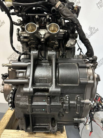 Yamaha MT07 MT-07 2014 - 2017 Engine With Throttle Bodies And Wiring Loom